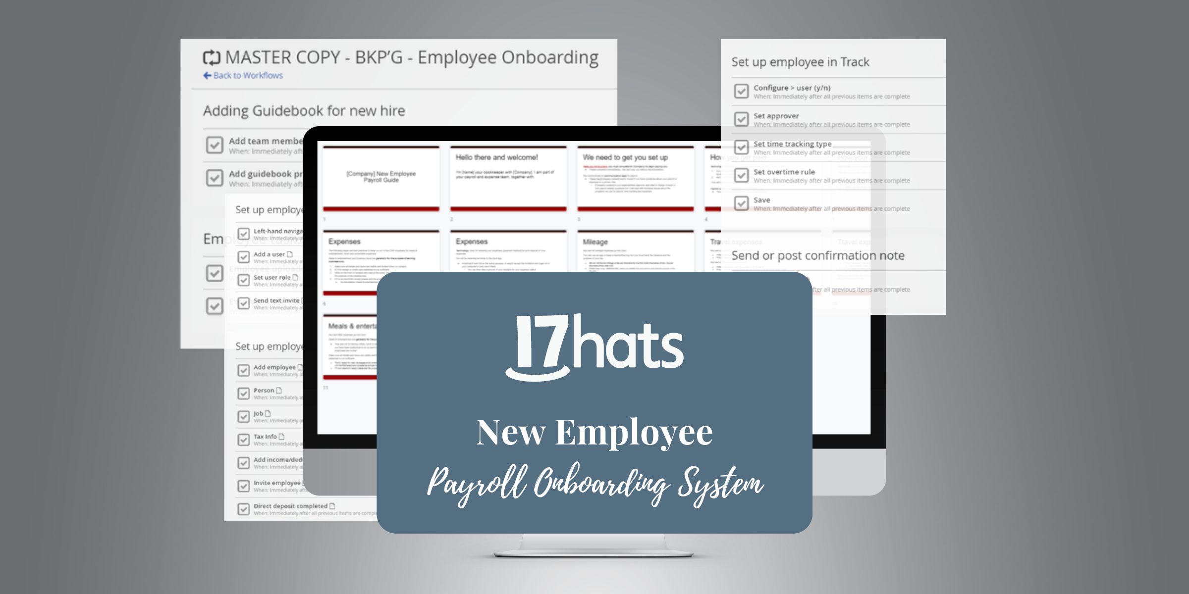 17hats New Employee Payroll Onboarding System